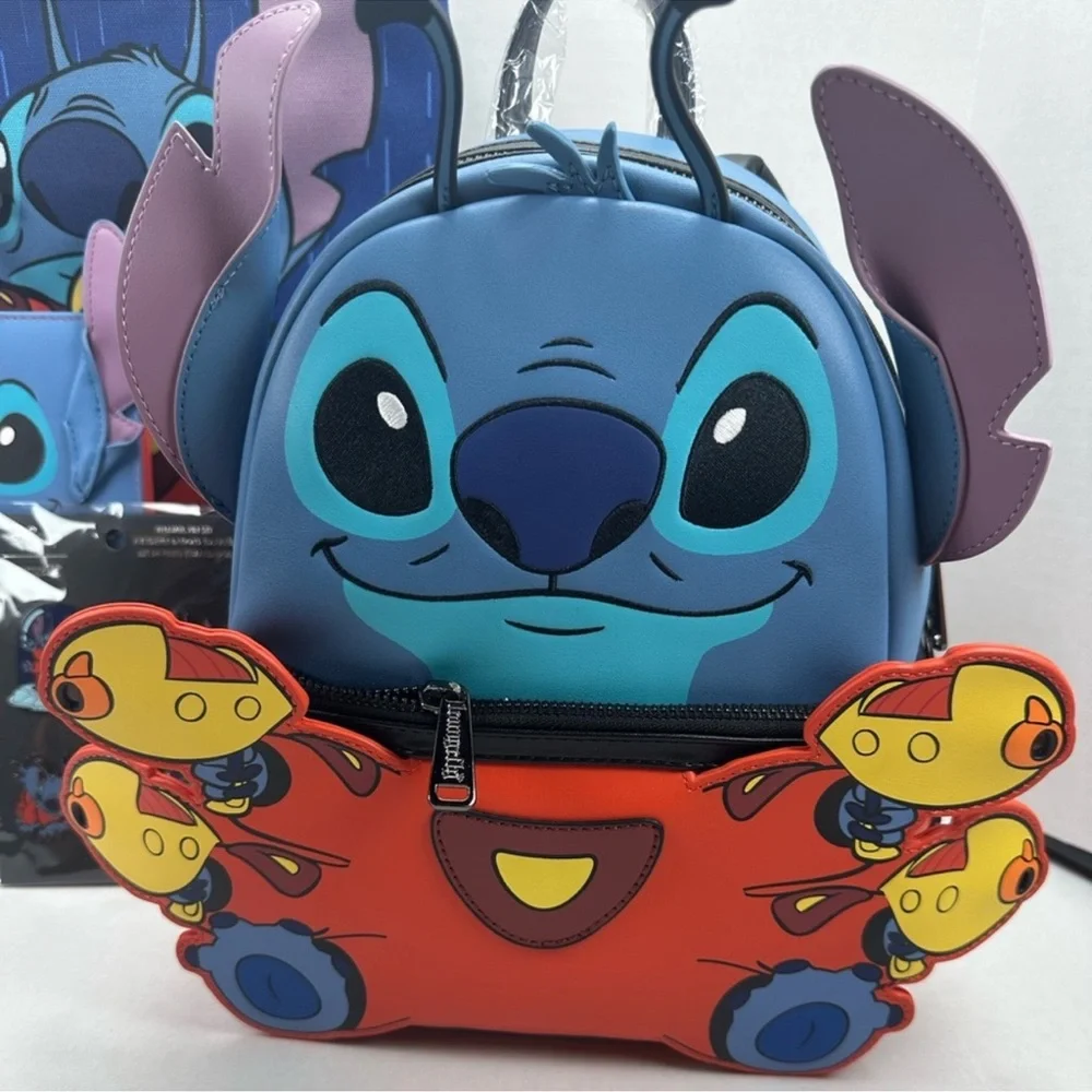 Loungefly Lilo and Stitch Alien Spacesuit Complete Bundle - BAM exclusives